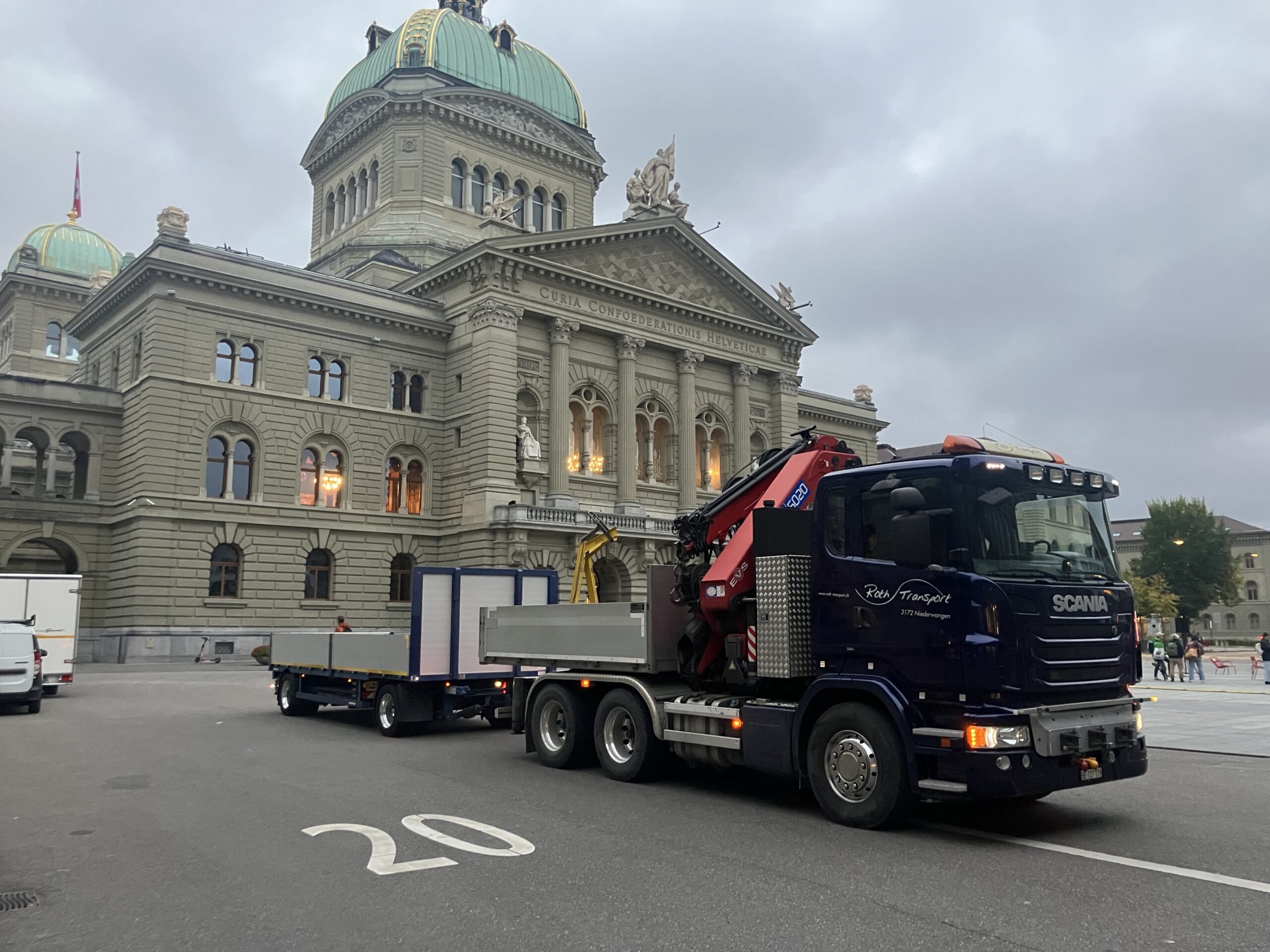 Roth Transport AG im Einsatz