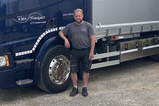 Philippe Zesiger – Chauffeur Roth Transport AG