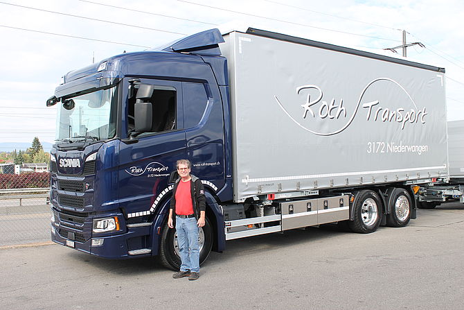 Daniel Zutter – Chauffeur Roth Transport AG